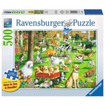 Ravensburger At the Dog Park - 500 pc Large Piece Puzzle