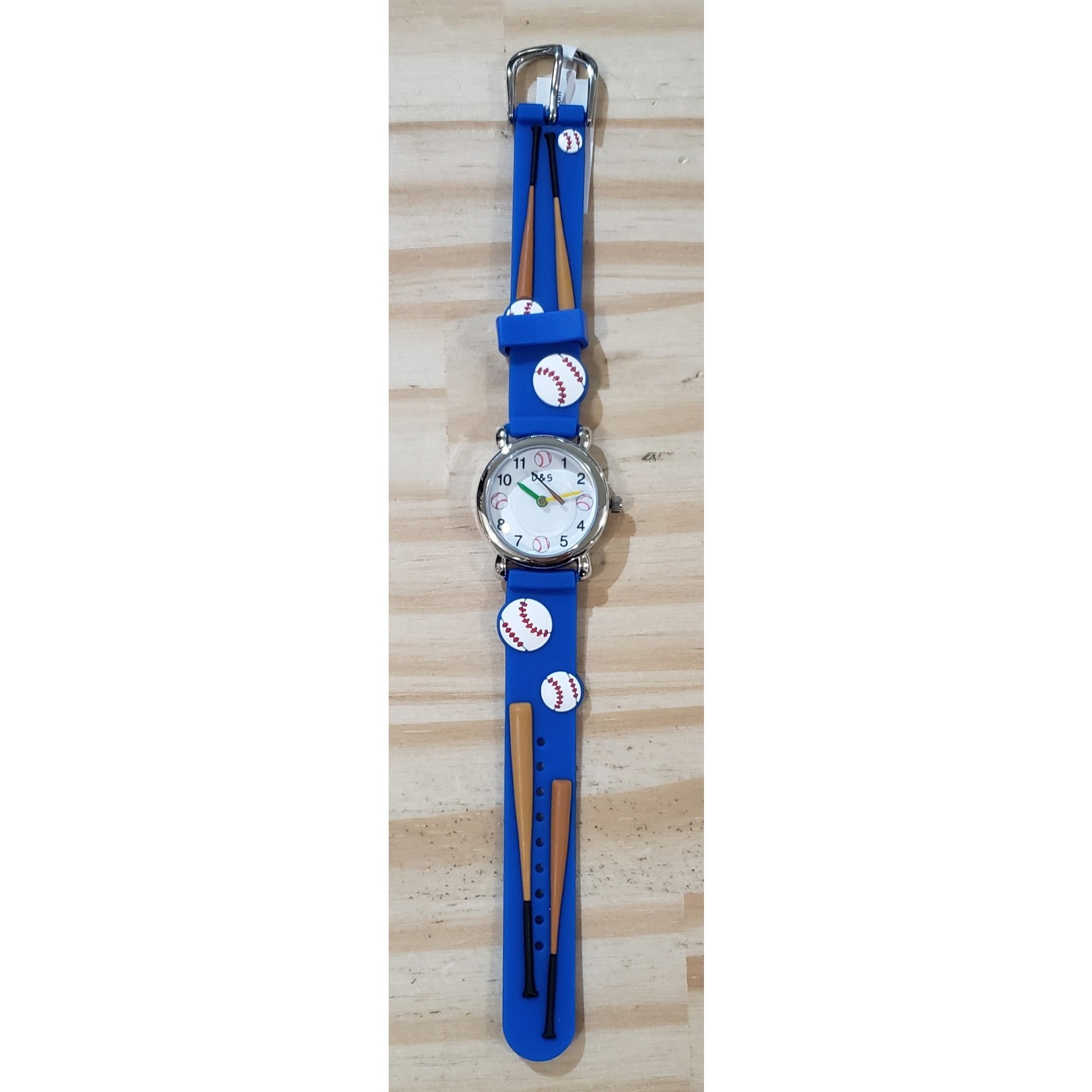 D&S Imports Watch - Play Ball, Blue