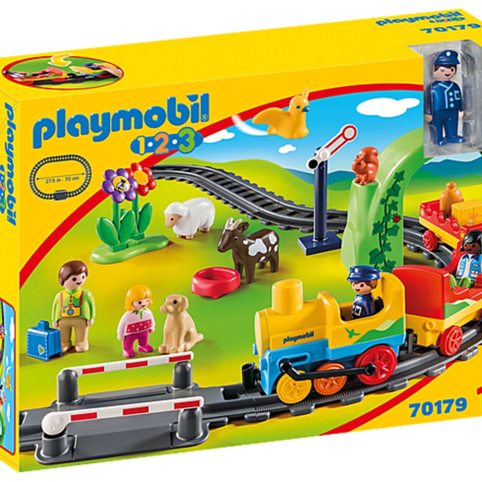 Playmobil My First Train Set - Playmobil 1,2,3  70179