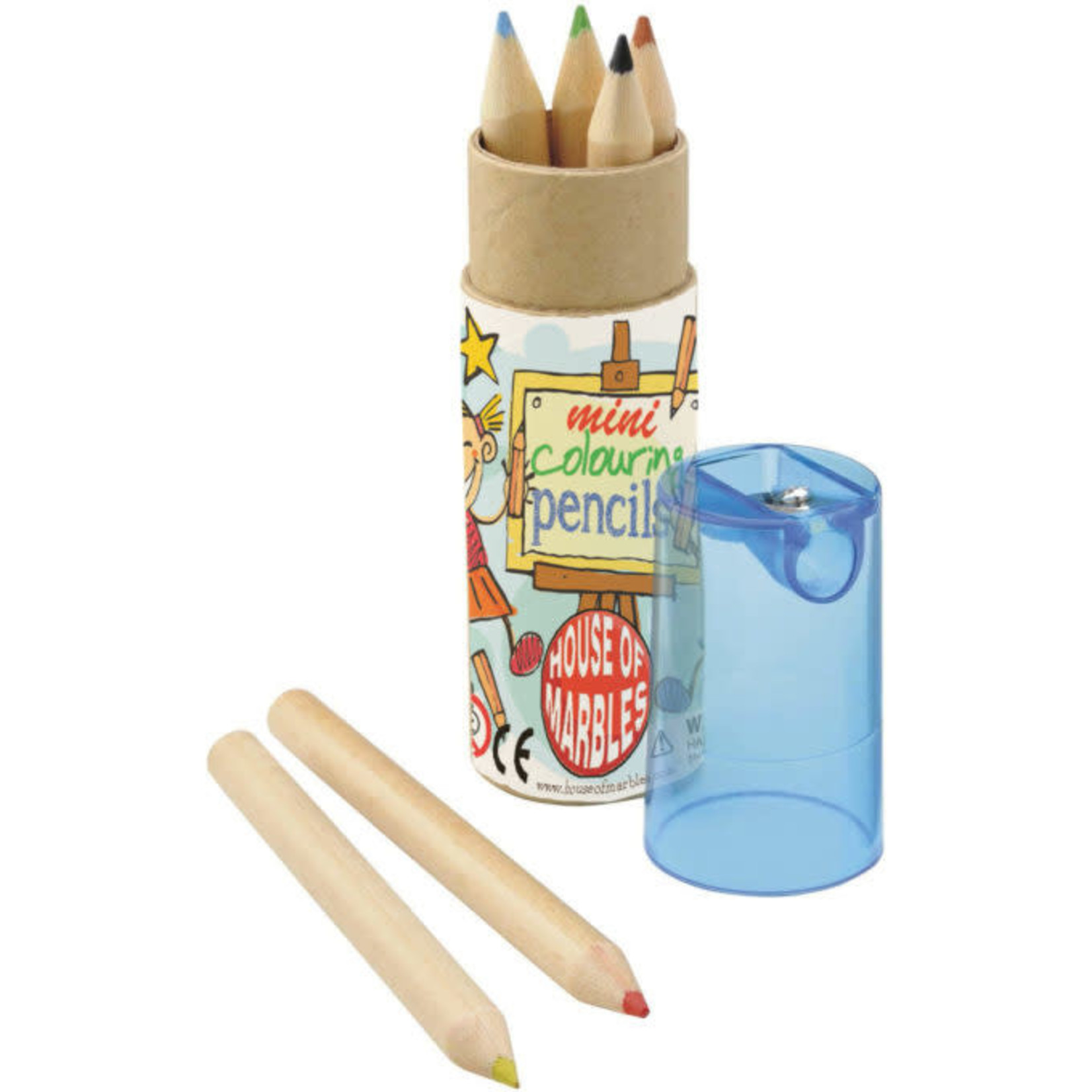 House of Marbles Mini Coloring Pencils