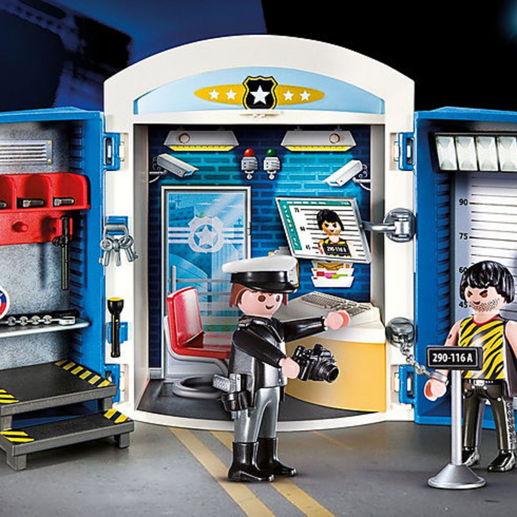 Playmobil Police Station Play Box - Playmobil 70306