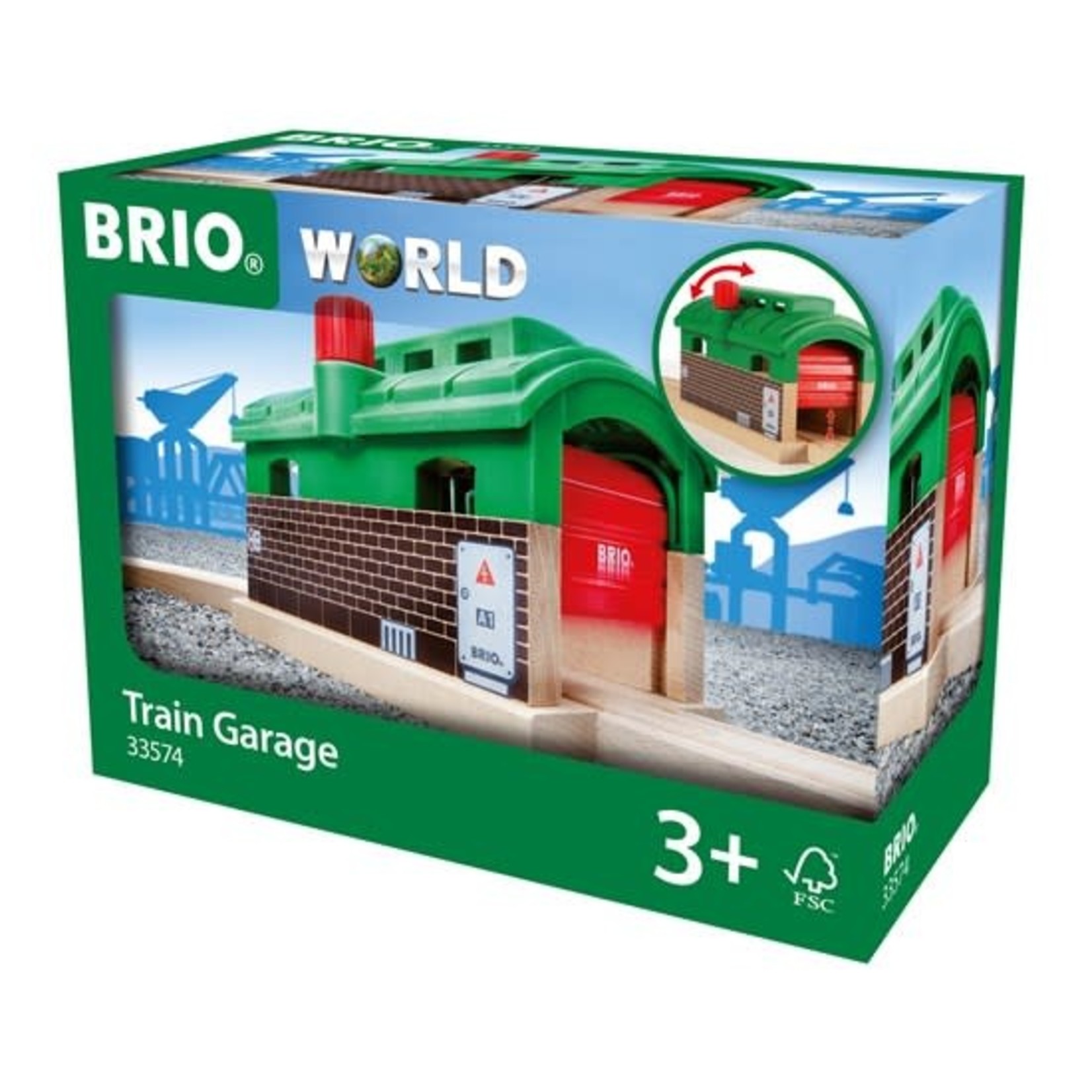 Brio Train Garage