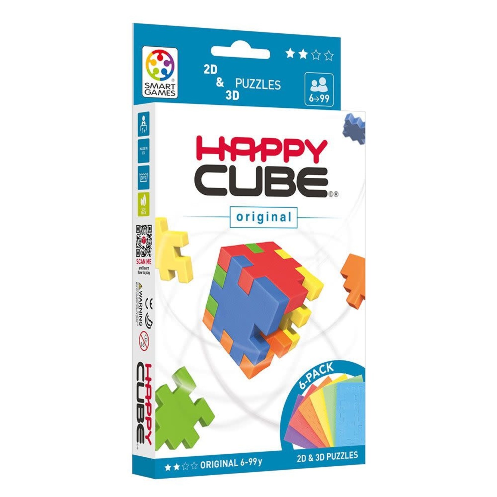 Smart Games & Toys Happy Cube Original - 6 pack