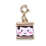 Charm It! Gold Glitter S’mores Charm