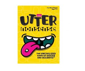 Utter Nonsense Naughty Edition - The Crazy Game of Voices and Accents -  Adult Version - Mature Content - 17+ : : Games e Consoles
