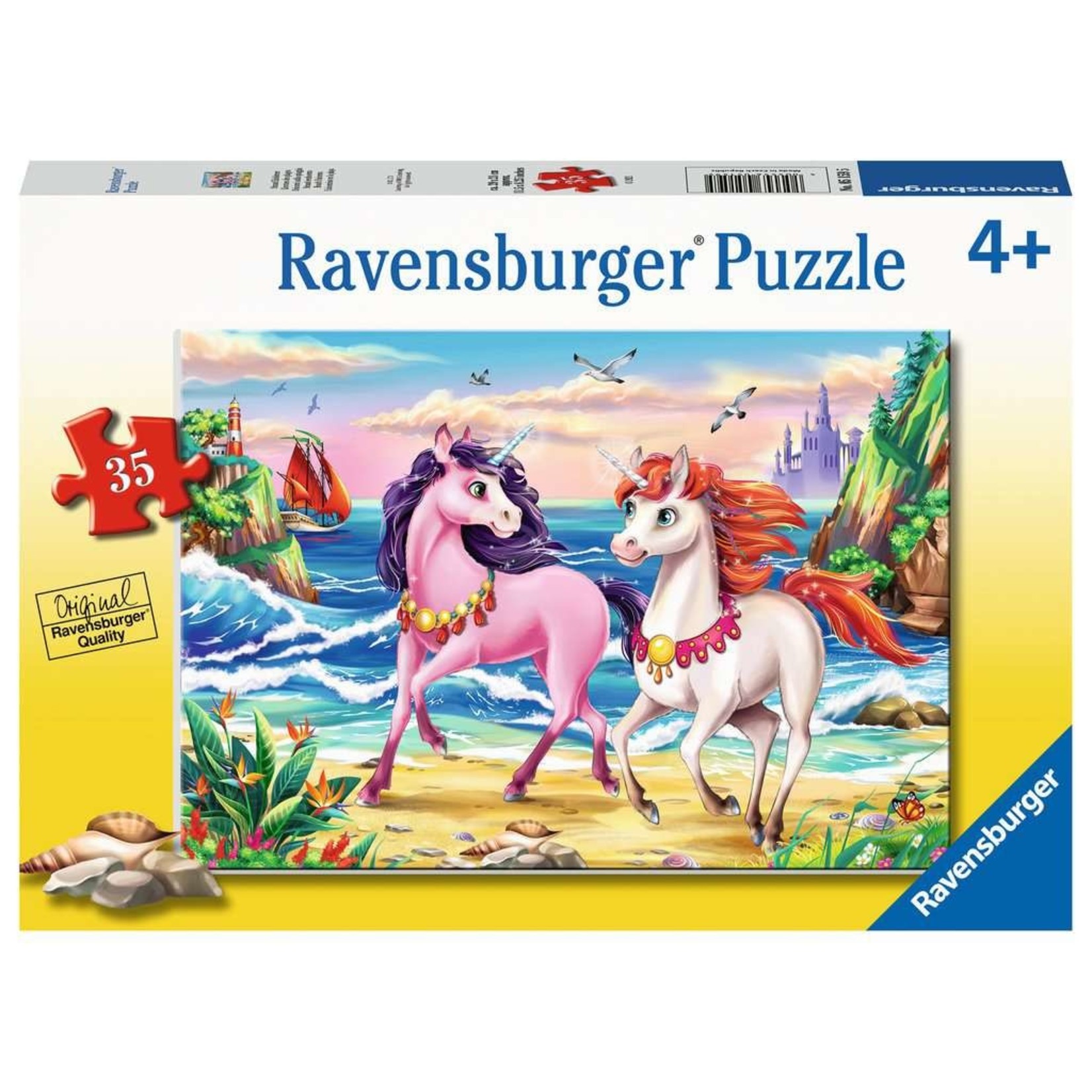 Ravensburger Beach Unicorns - 35 pc