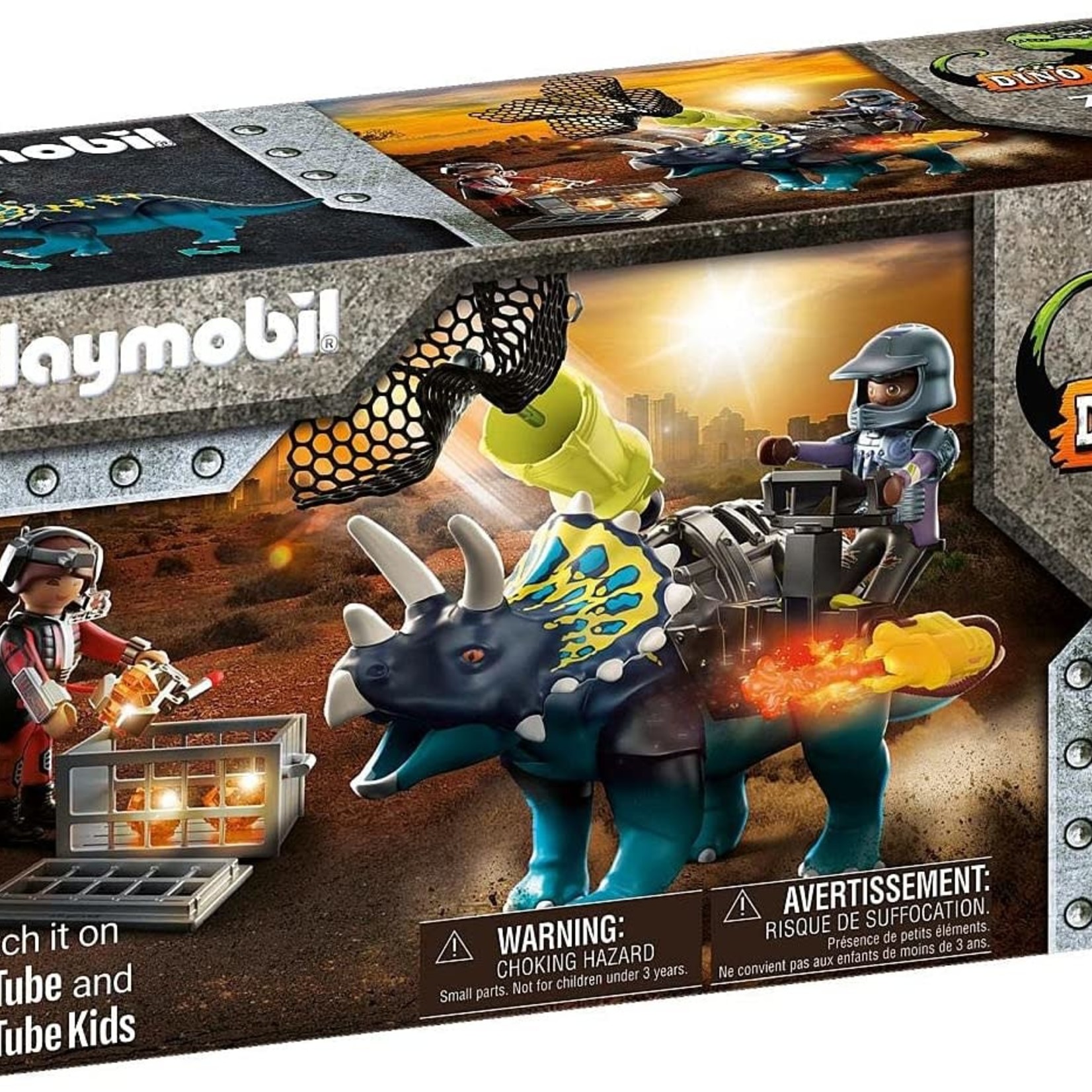 Playmobil Triceratops: Battle for the Legendary Stones - 70627