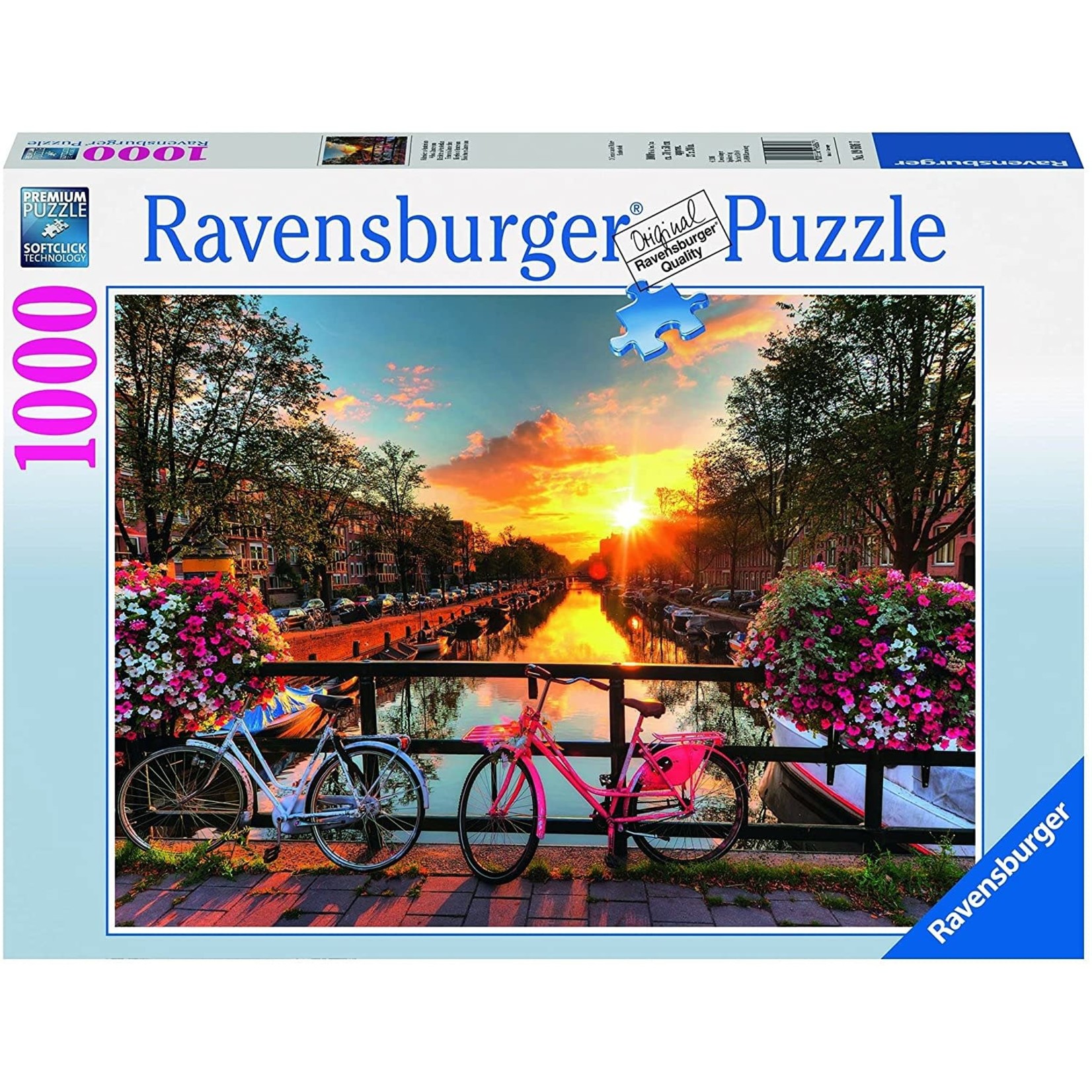 Ravensburger Bicycles in Amsterdam - 1000 pc Puzzle