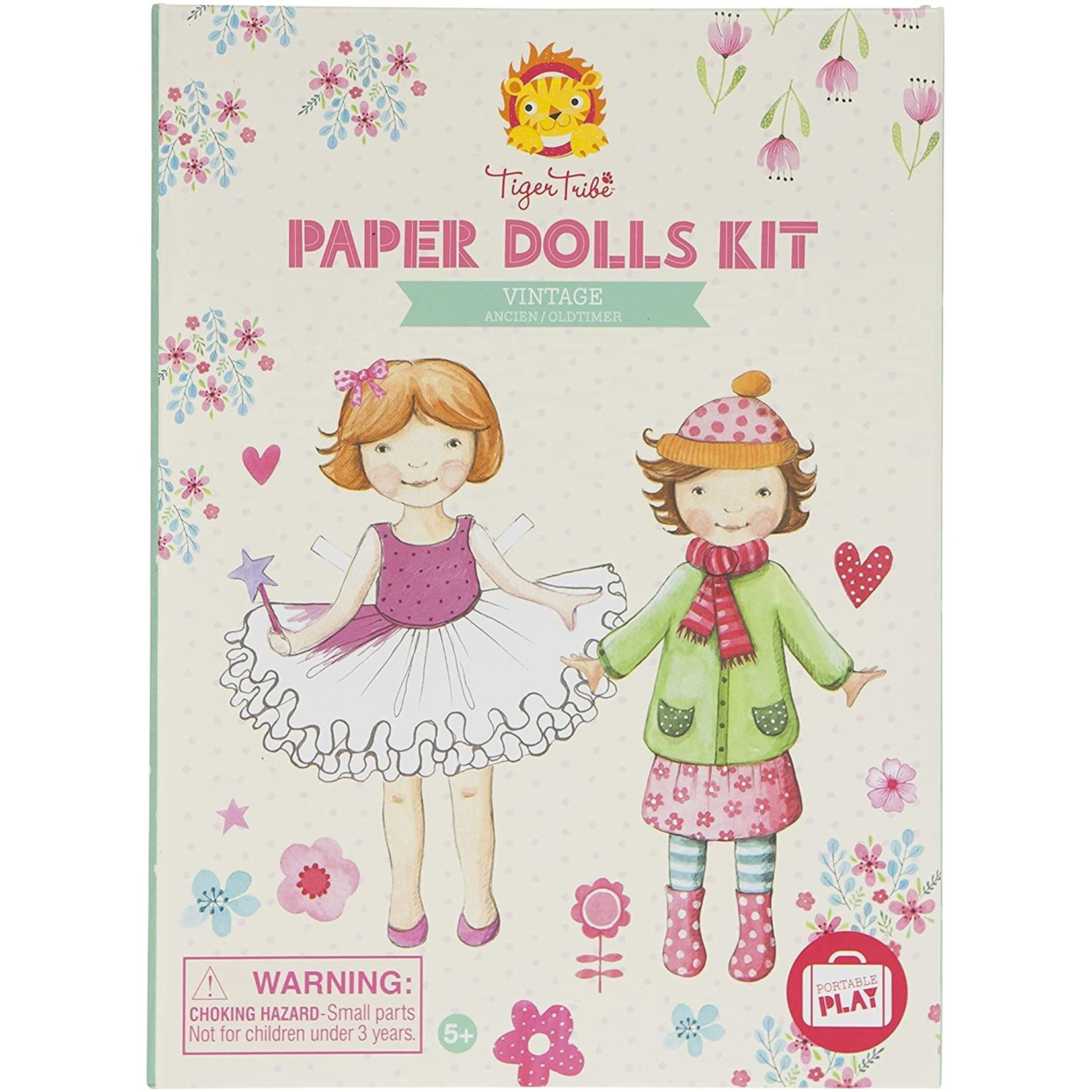 Schylling Paper Dolls Kit - Vintage Design