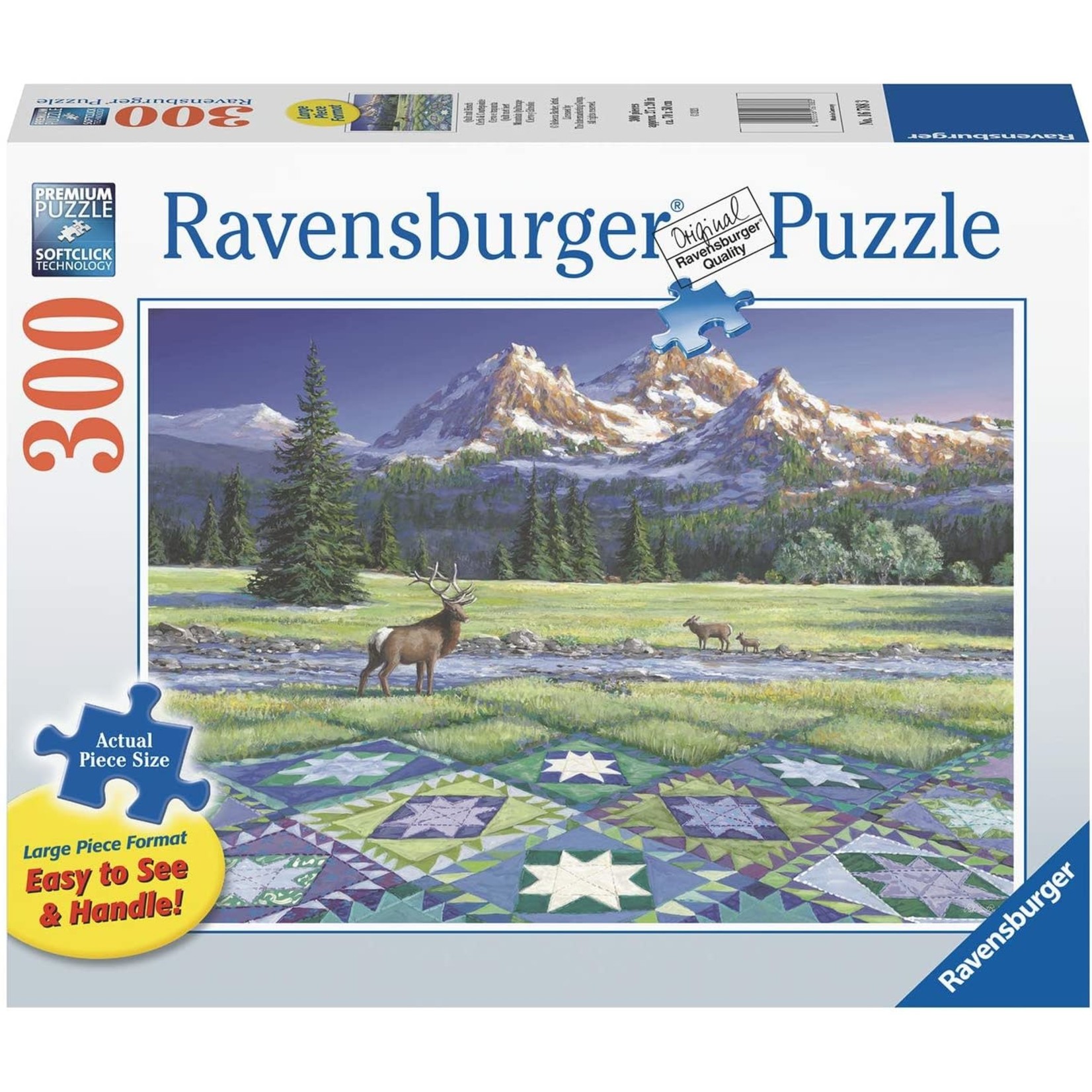 Ravensburger Mountain Quiltscape - 300 pc Large Format