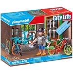 Playmobil Bike Workshop Gift Set - Playmobil 70674