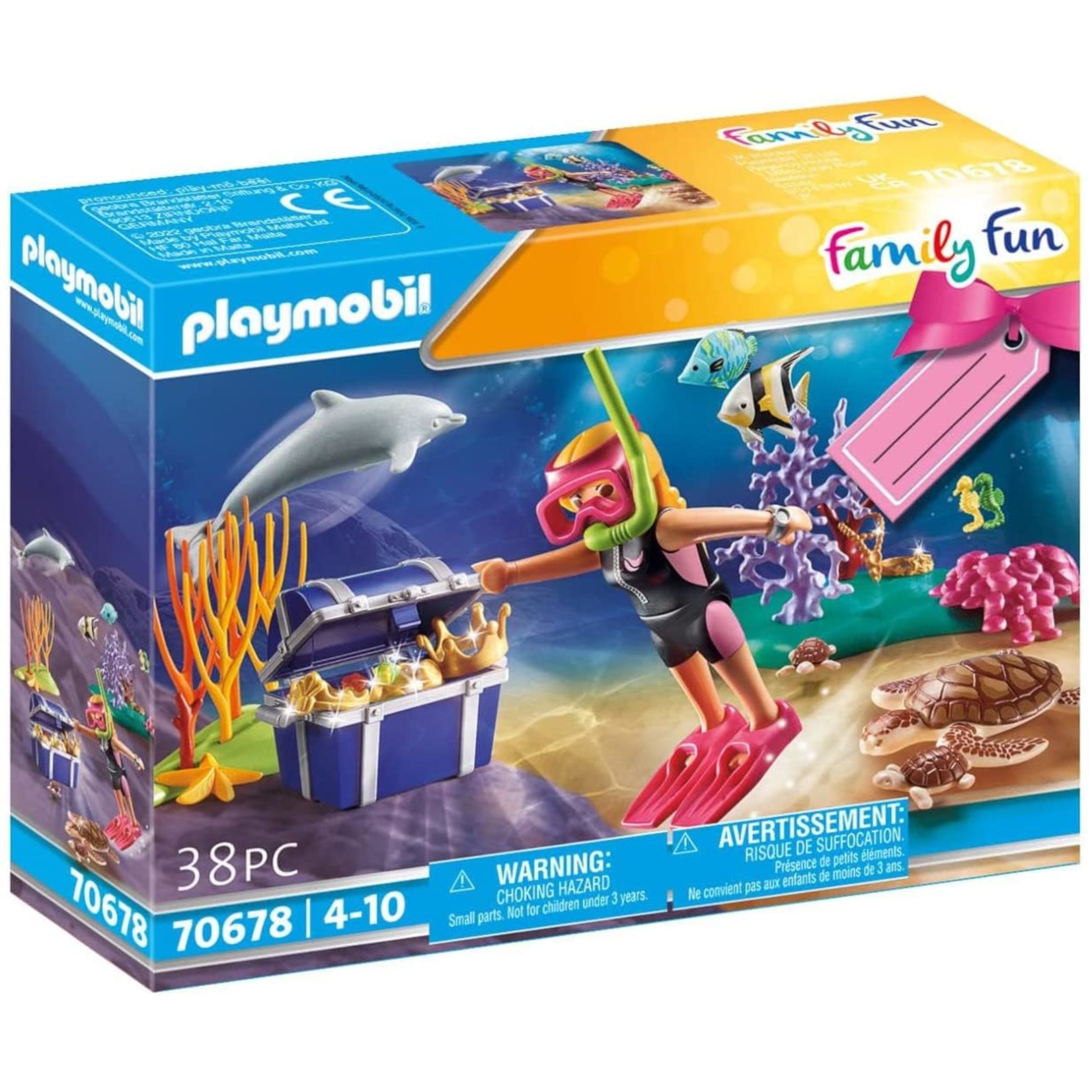 Playmobil Treasure Diver Gift Set - Playmobil 70678