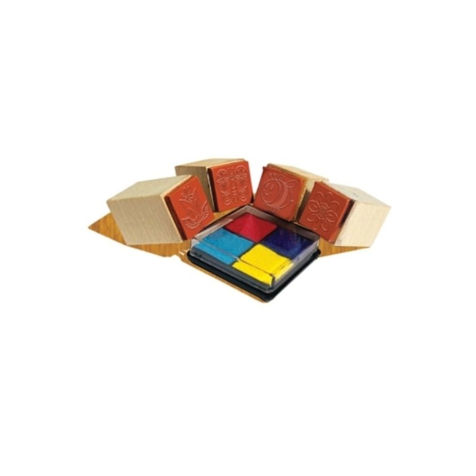 House of Marbles Wooden Ink Stamps - Garden