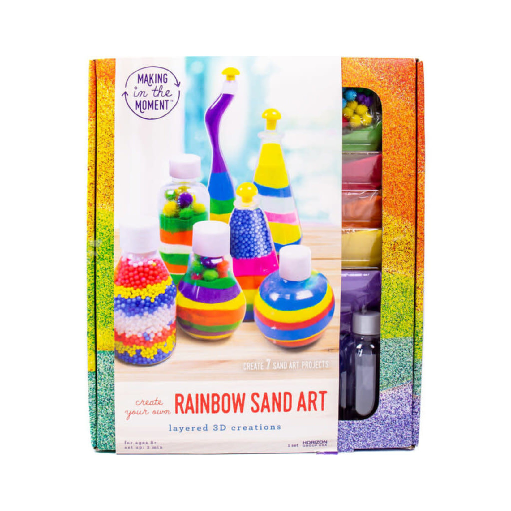 Horizon Rainbow Sand Art