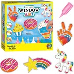 Creativity For Kids Rainbow Sprinkles Easy Sparkle Window Art