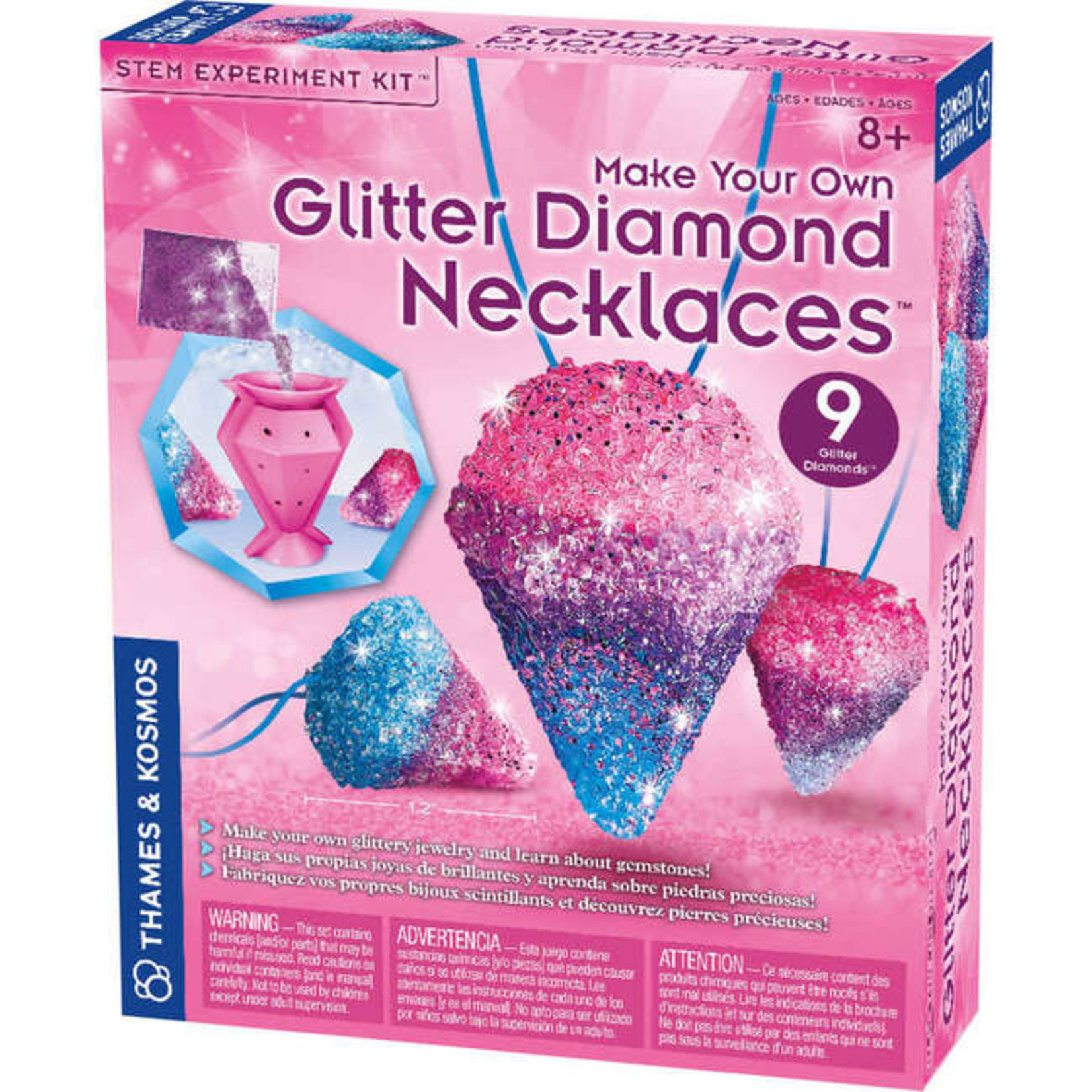 Thames & Kosmos Glitter Diamond Necklaces