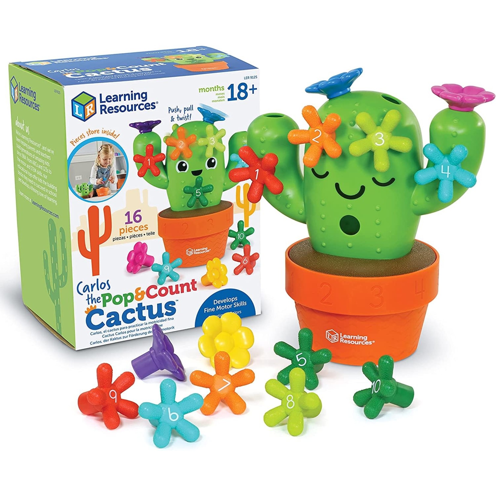 Learning Resources Carlos The Pop and Count Cactus