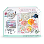 Bright Stripes Flower Power DIY Soaps
