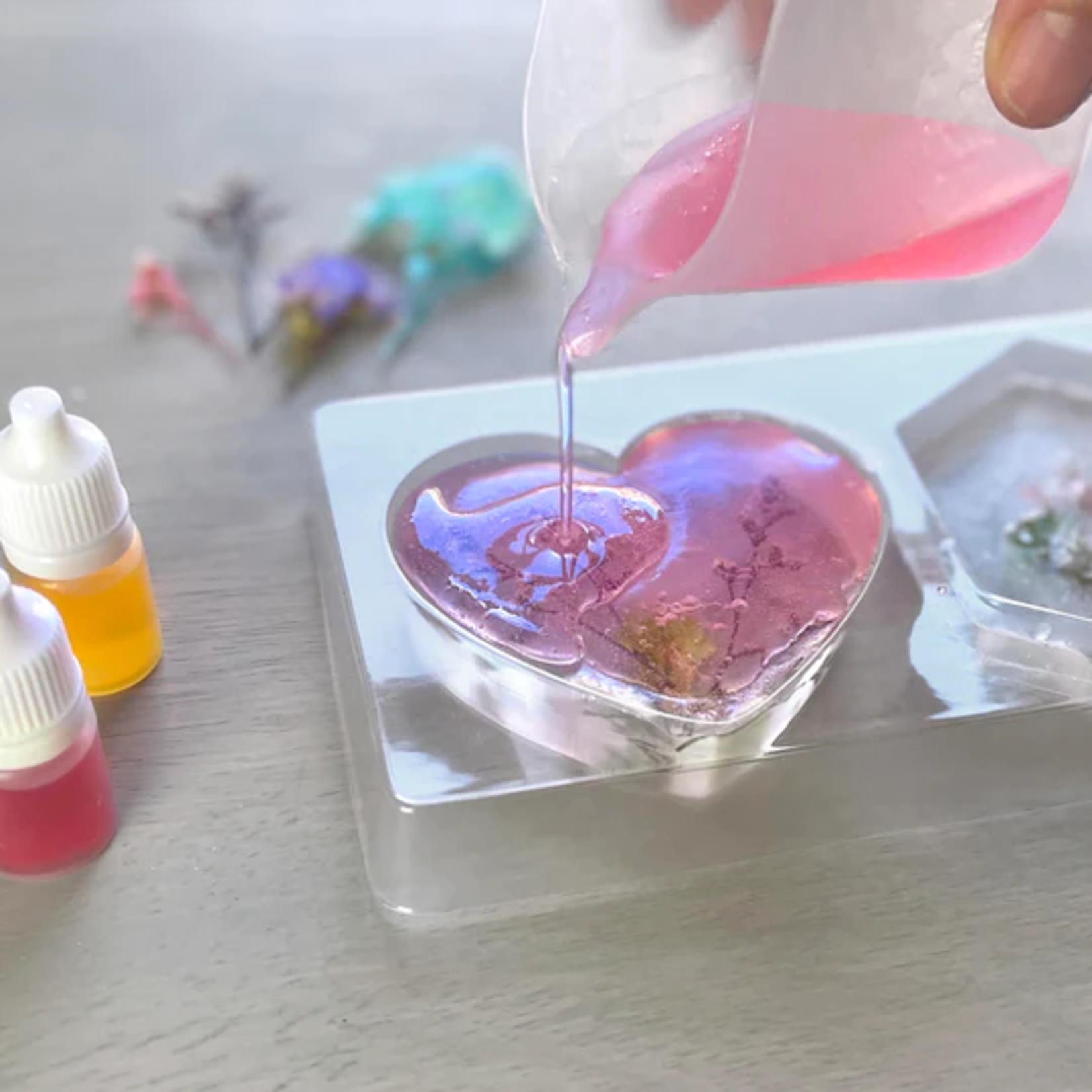 Bright Stripes Flower Power DIY Soaps