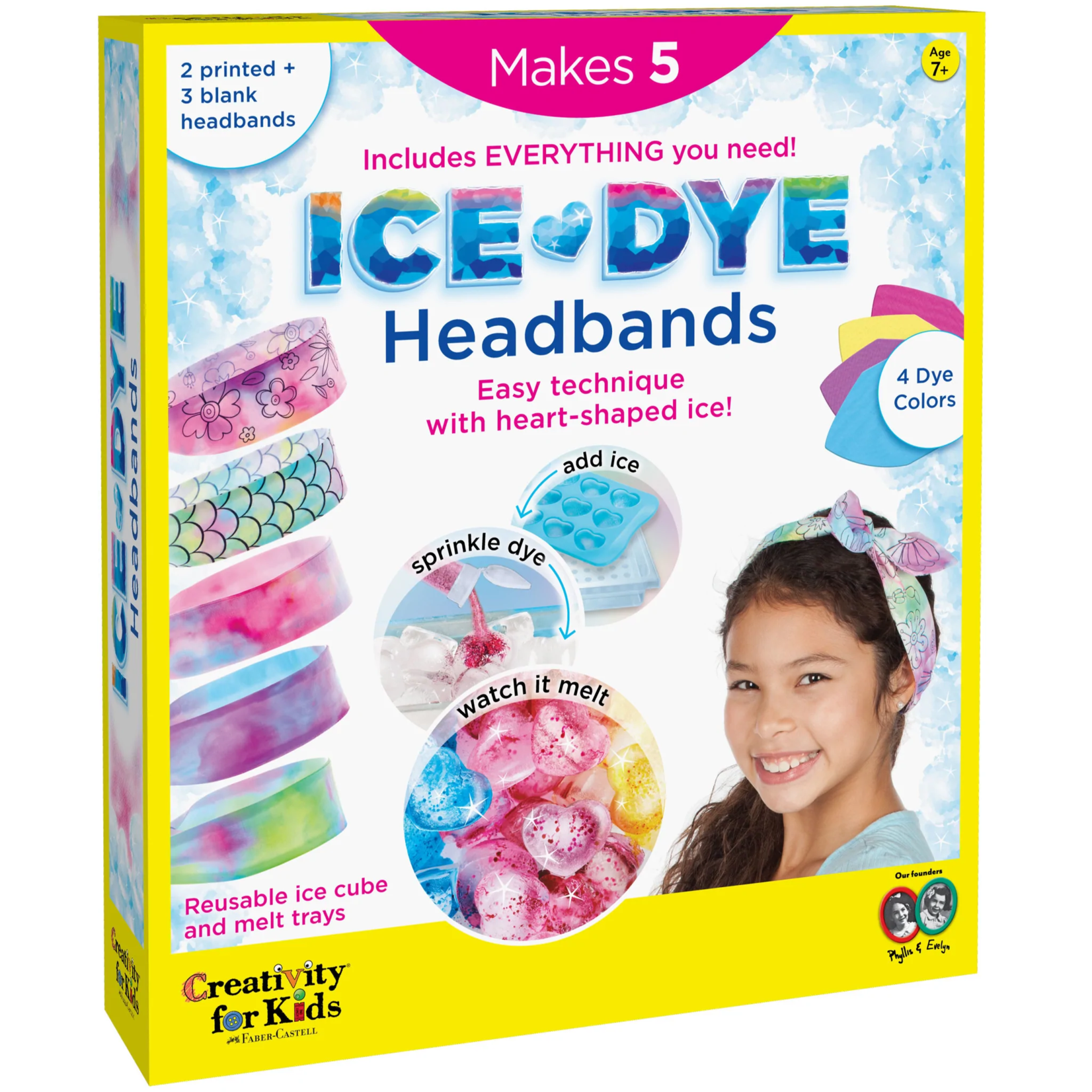 Creativity For Kids Ice-Dye Headbands