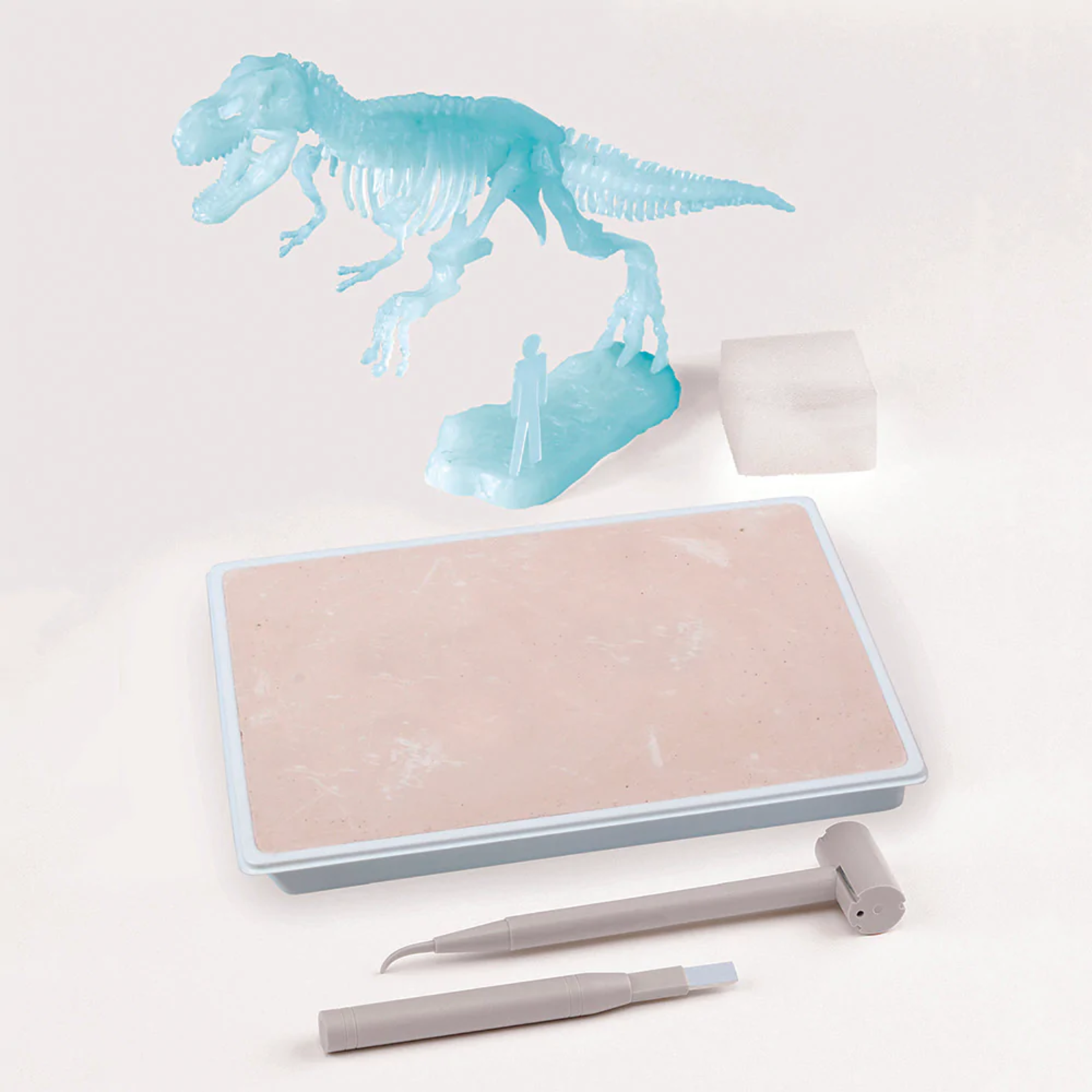 Thames & Kosmos I Dig It! Dinos - Glow-in-the-Dark T. Rex Excavation Kit