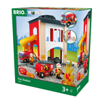 Brio Fire Station Train Set