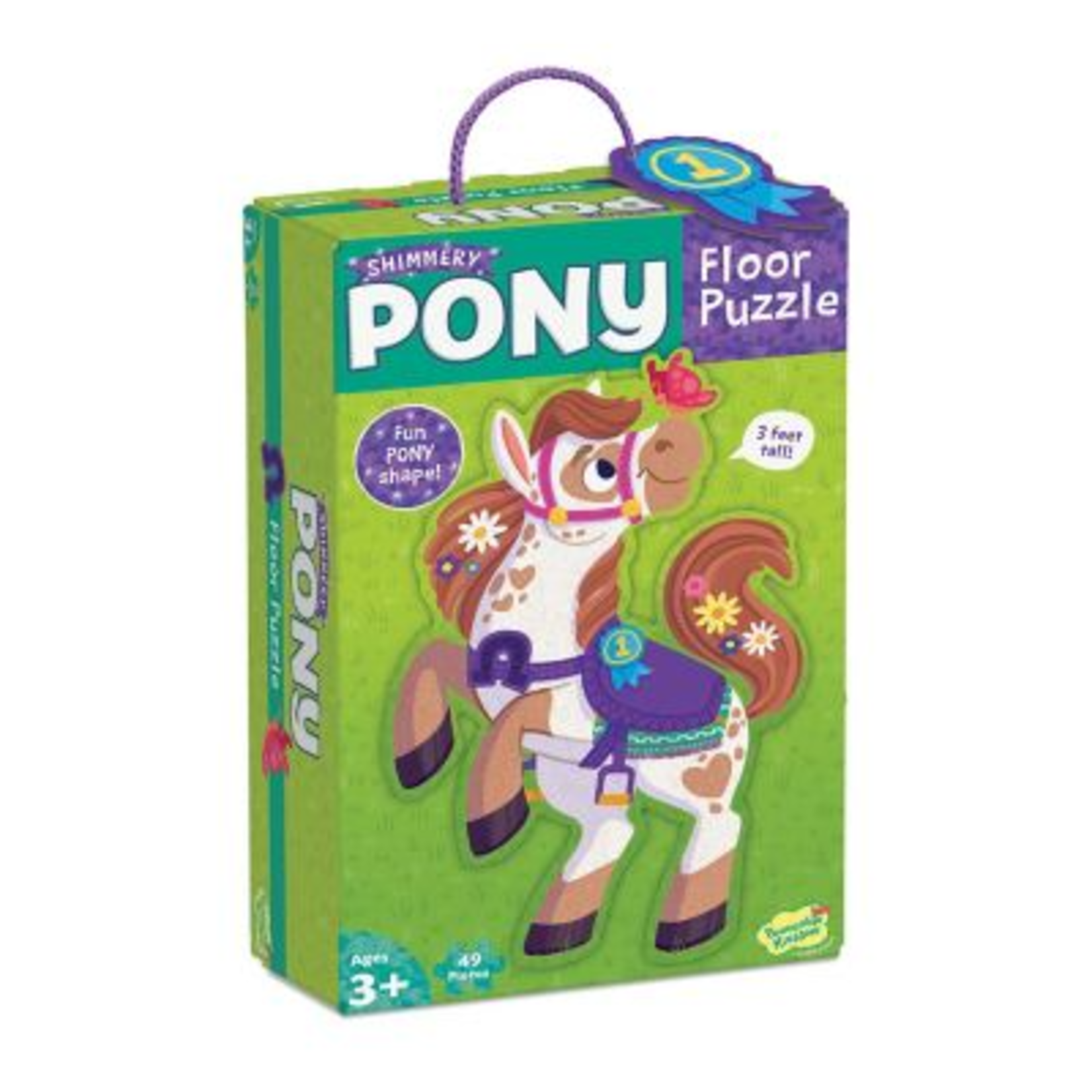 Peaceable Kingdom Floor Puzzle: Pony