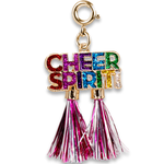 Charm It! Gold Cheer Spirit Charm