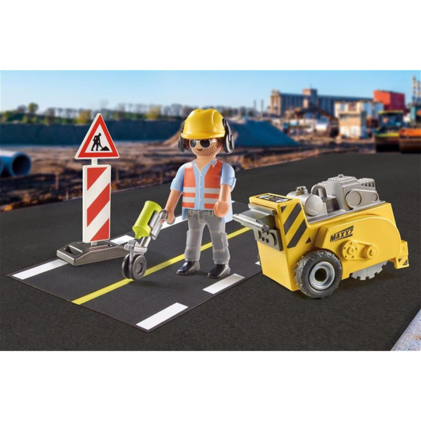 Playmobil Construction Worker - Playmobil 71185