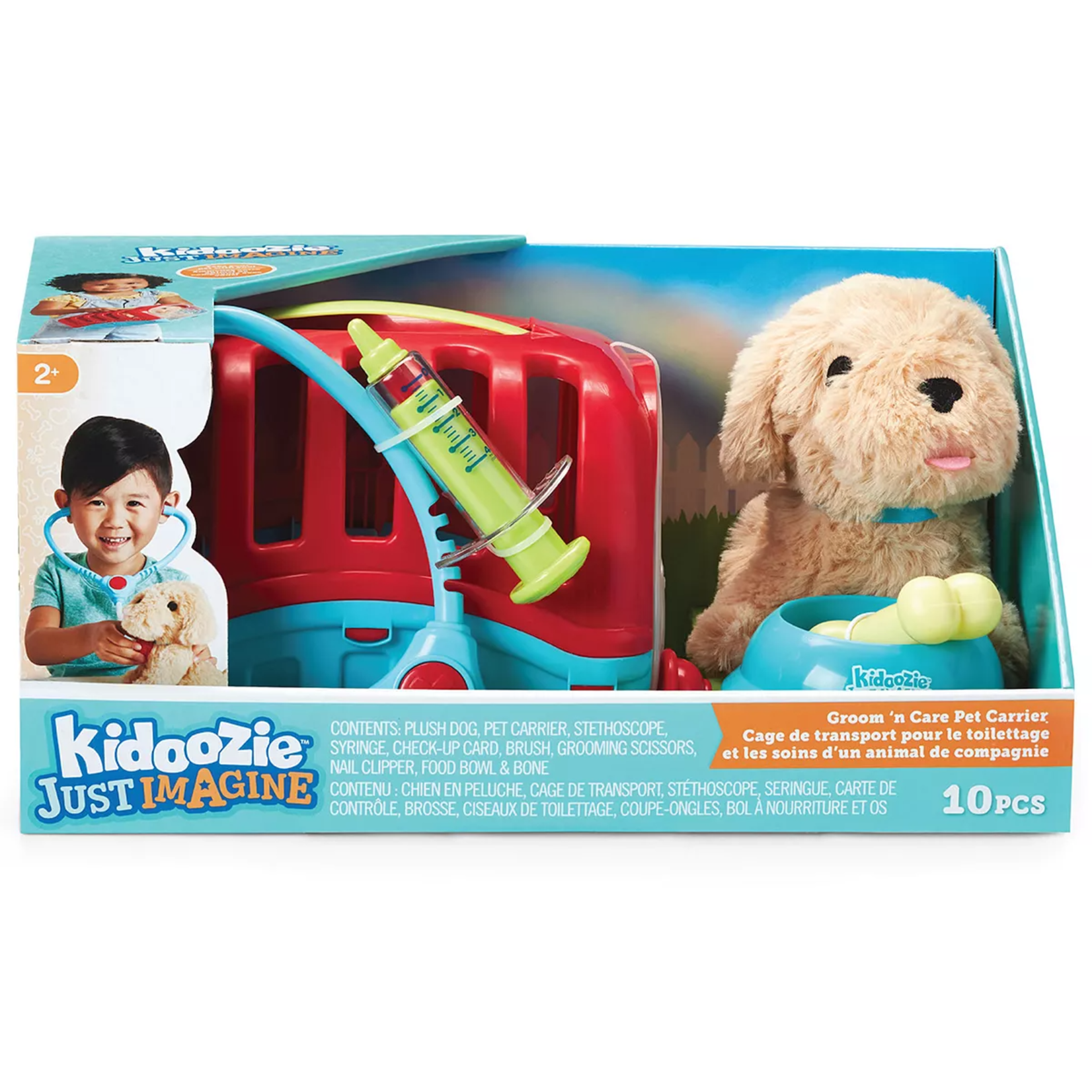Kidoozie Groom & Play Pet Carrier