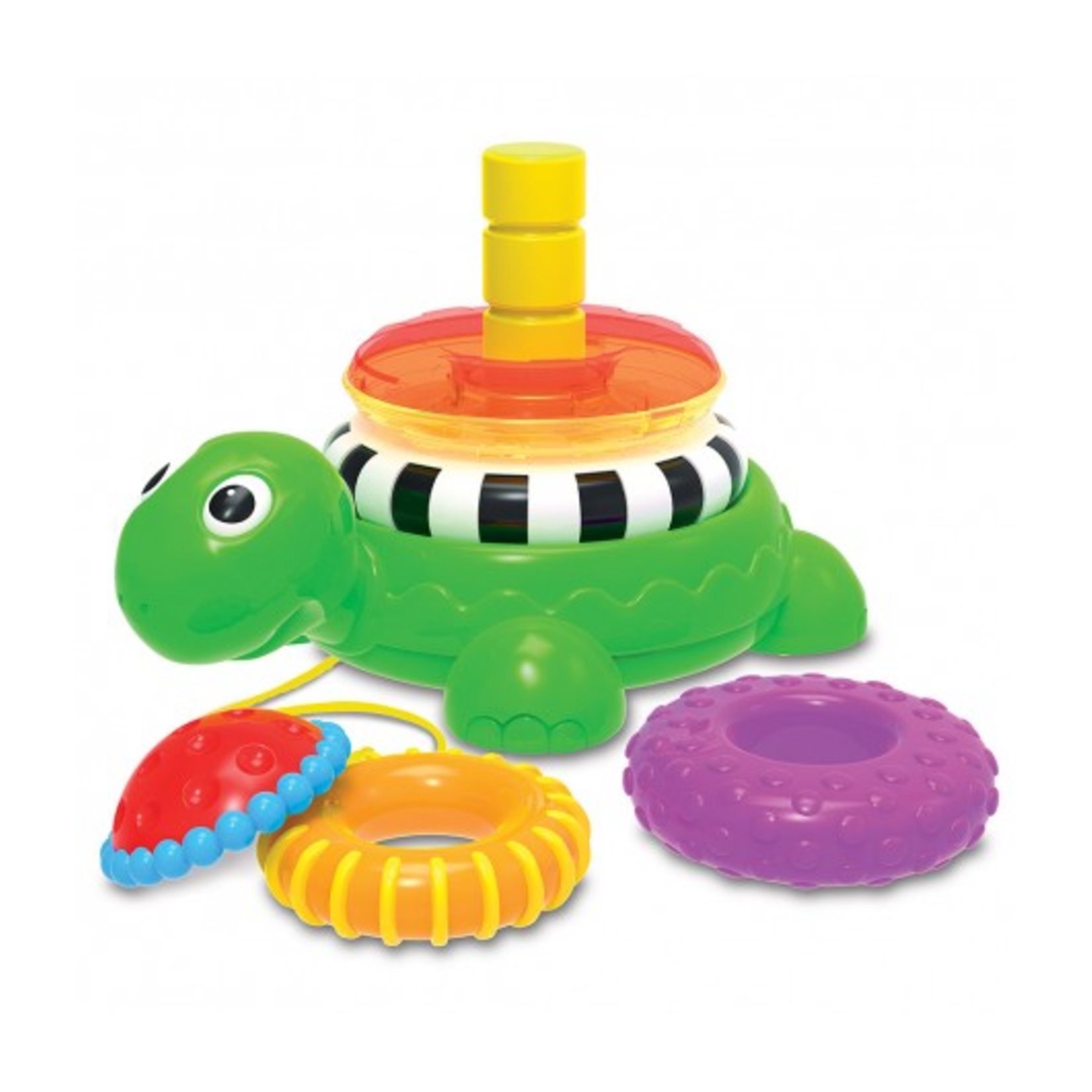 The Learning Journey Pull Along Stacking Turtle
