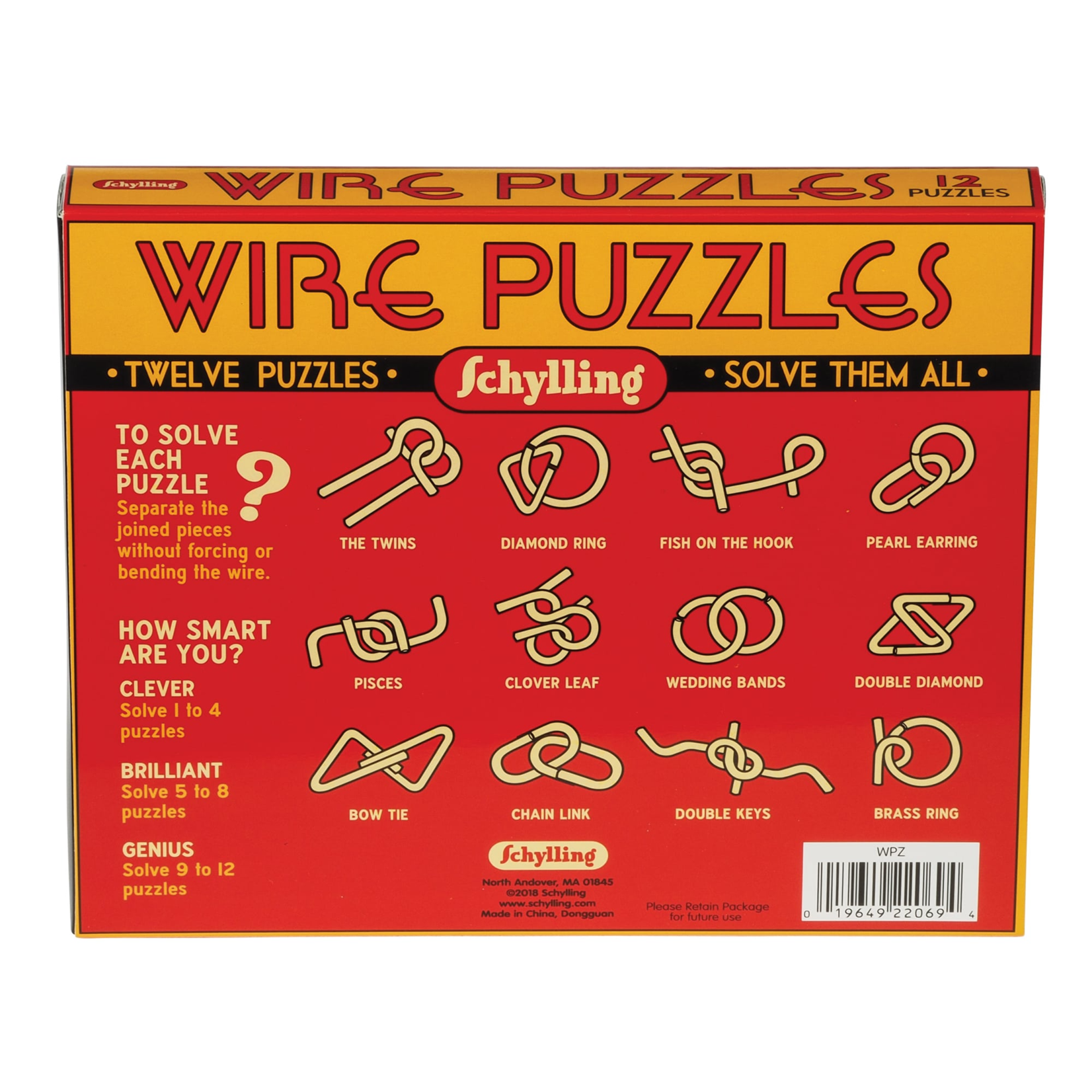 Schylling Wire Puzzles