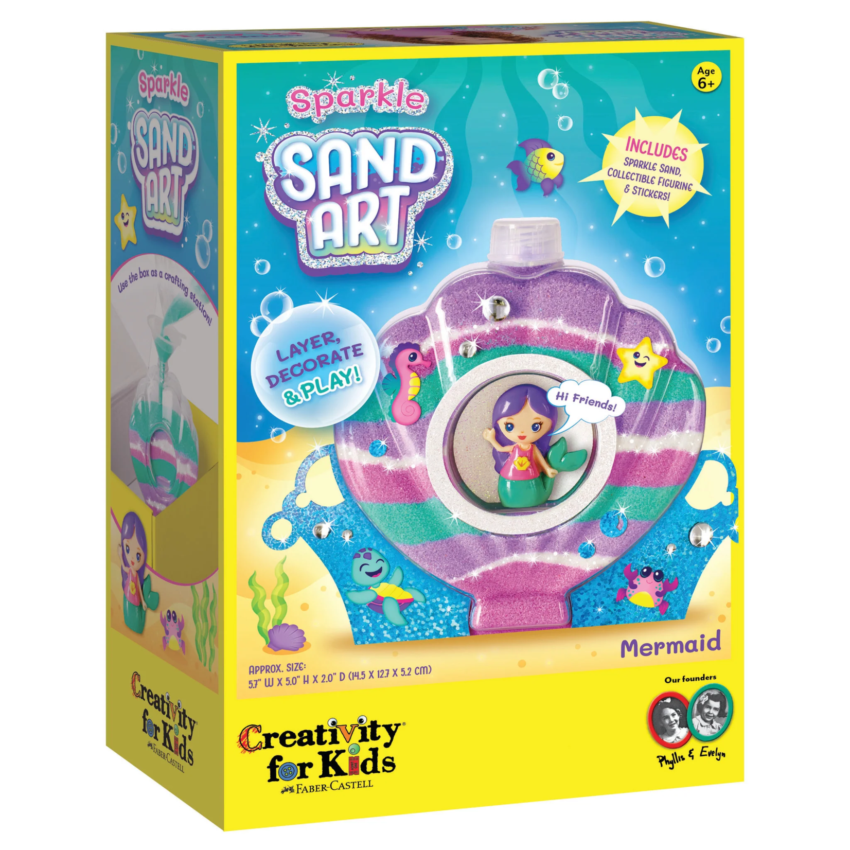 Creativity For Kids Sparkle Sand Art - Mermaid