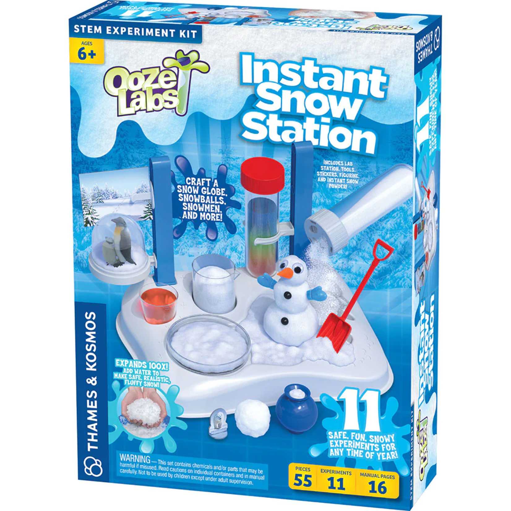 Thames & Kosmos Ooze Labs - Instant Snow Station