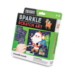 Crocodile Creek Sparkle Scratch Art/Christmas