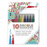 Bright Stripes 10 Doodle Markers
