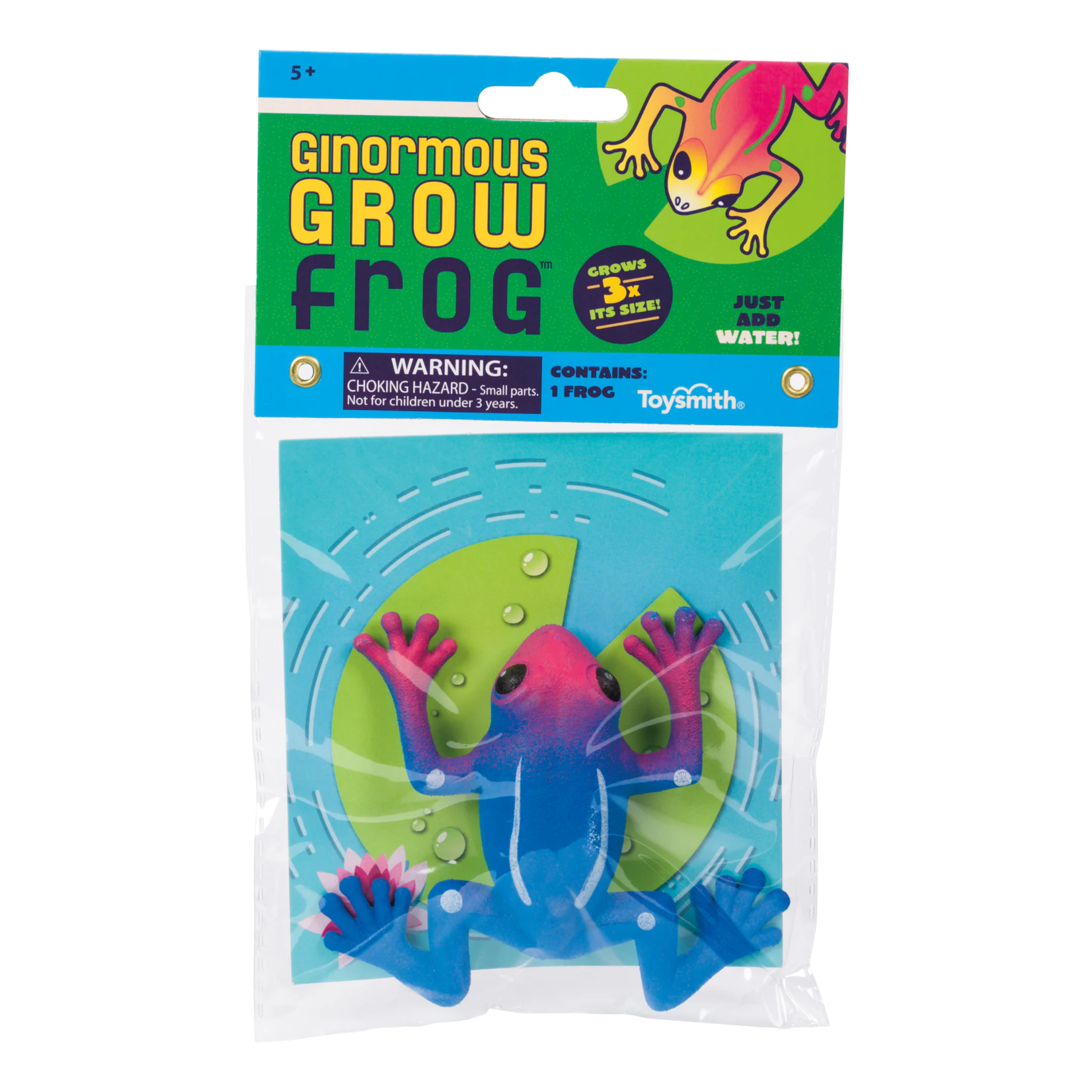 Toysmith Ginormous Grow Frog