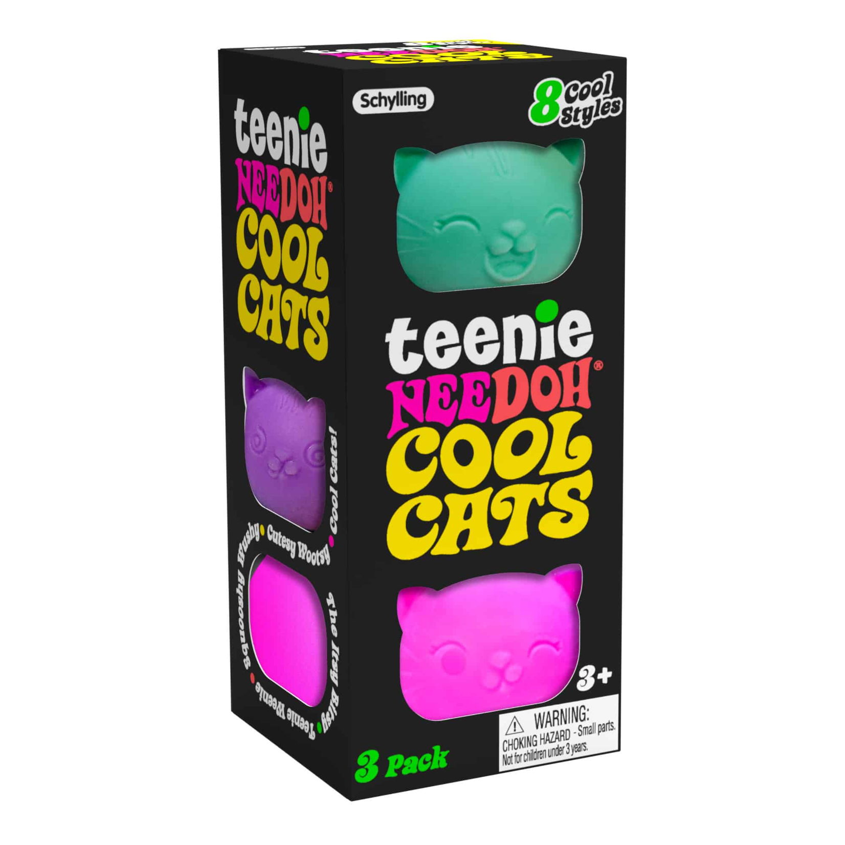 Schylling NeeDoh - Teenie Cool Cats
