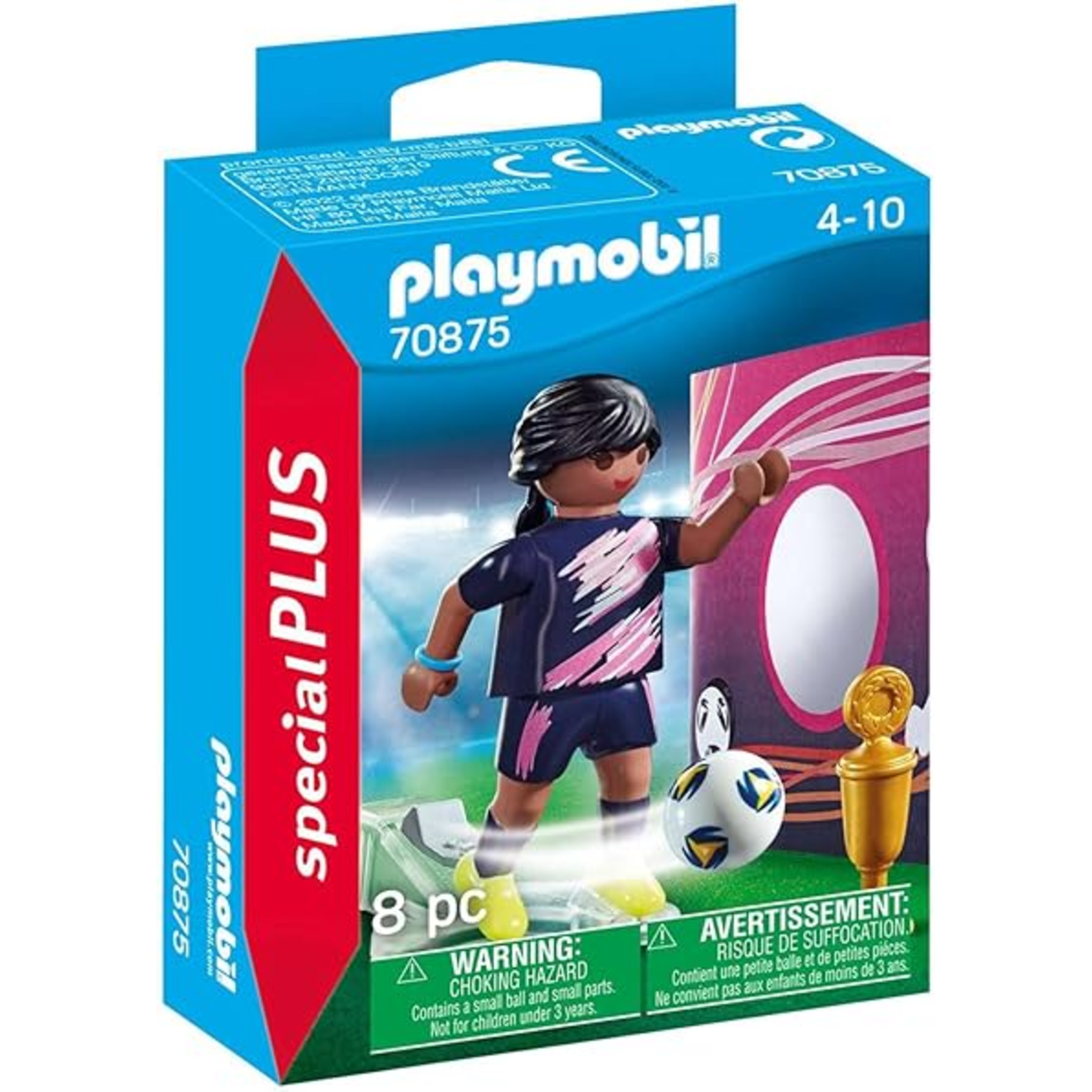 Playmobil Soccer Player with Goal - Playmobil 70875