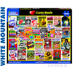 White Mountain Puzzles I ❤️ Music - 1000 pc