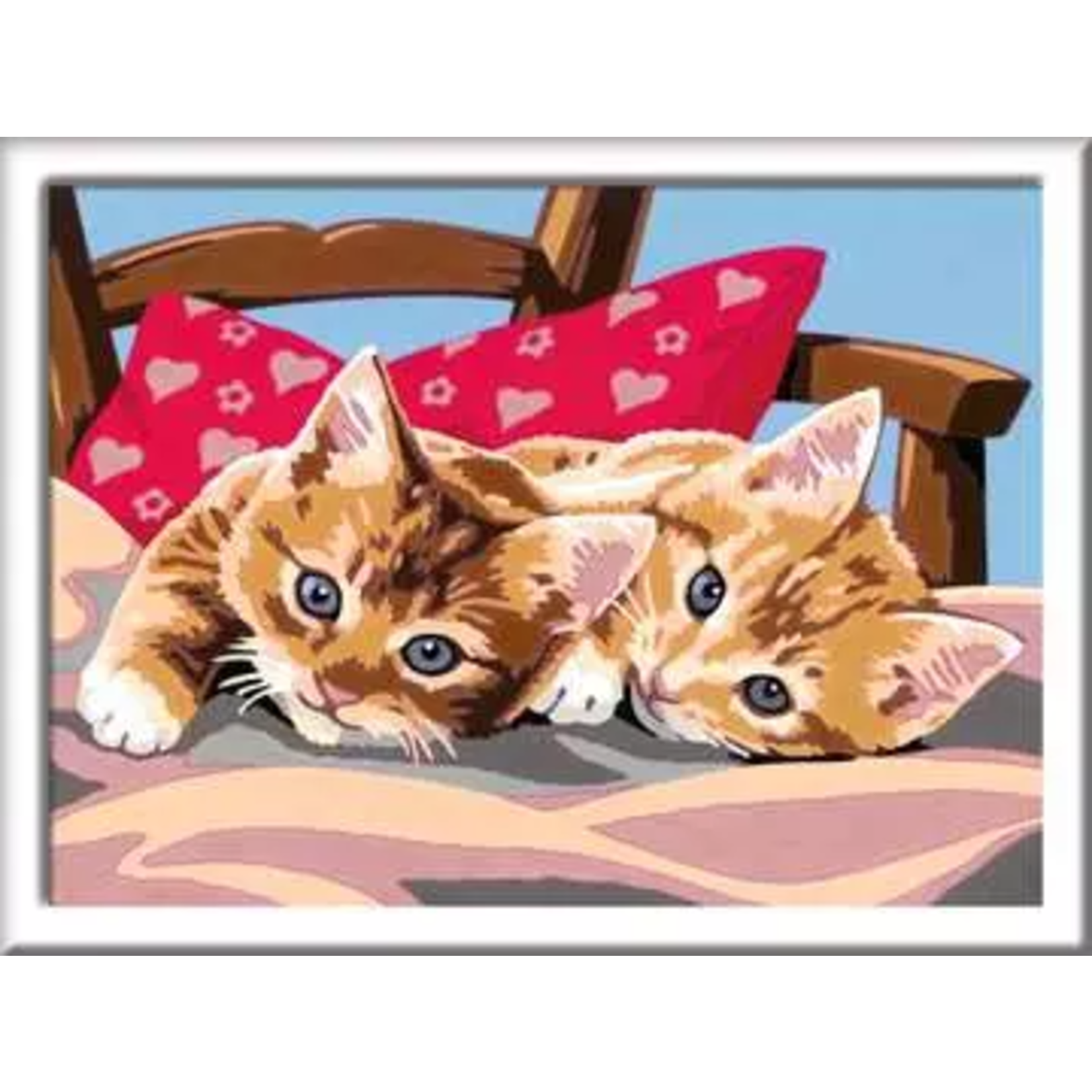 CreArt CreArt: Two Cuddly Cats  7x10