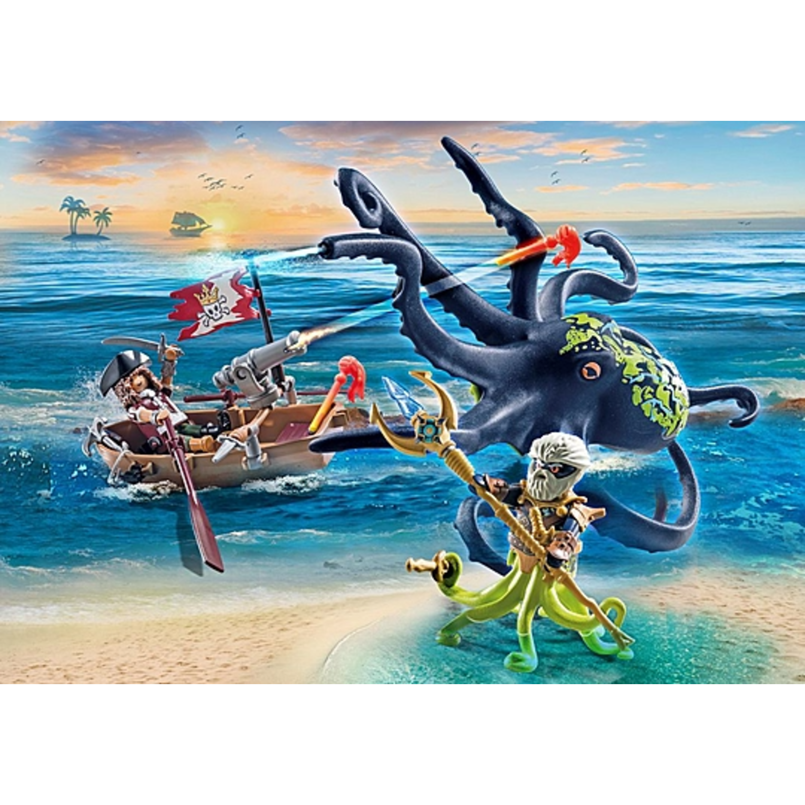 Playmobil Battle with the Giant Octopus - Playmobil 71419