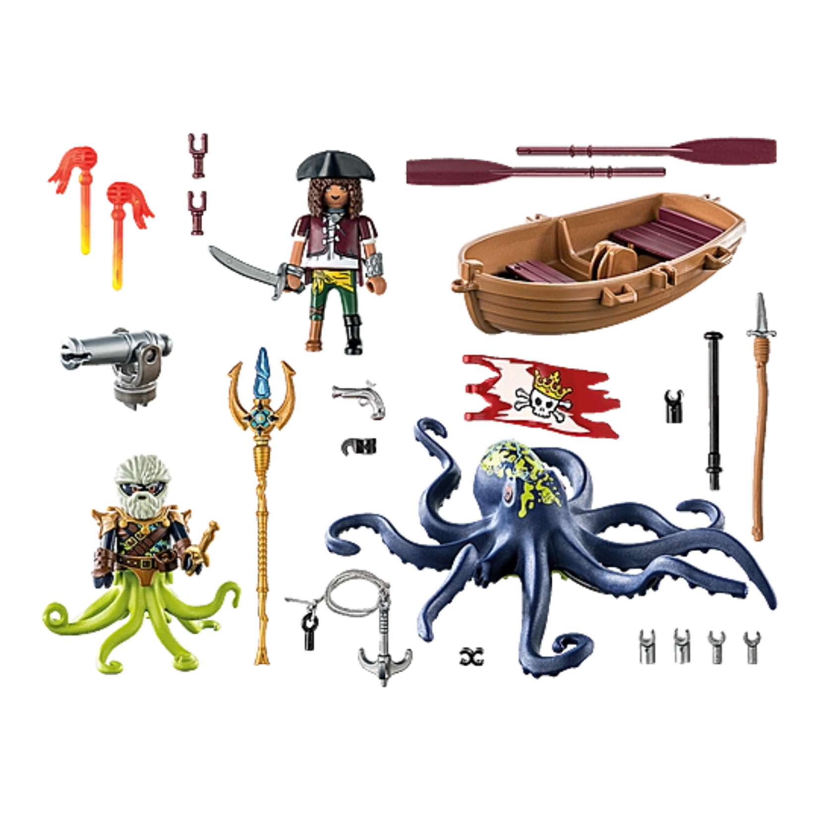 Playmobil Battle with the Giant Octopus - Playmobil 71419