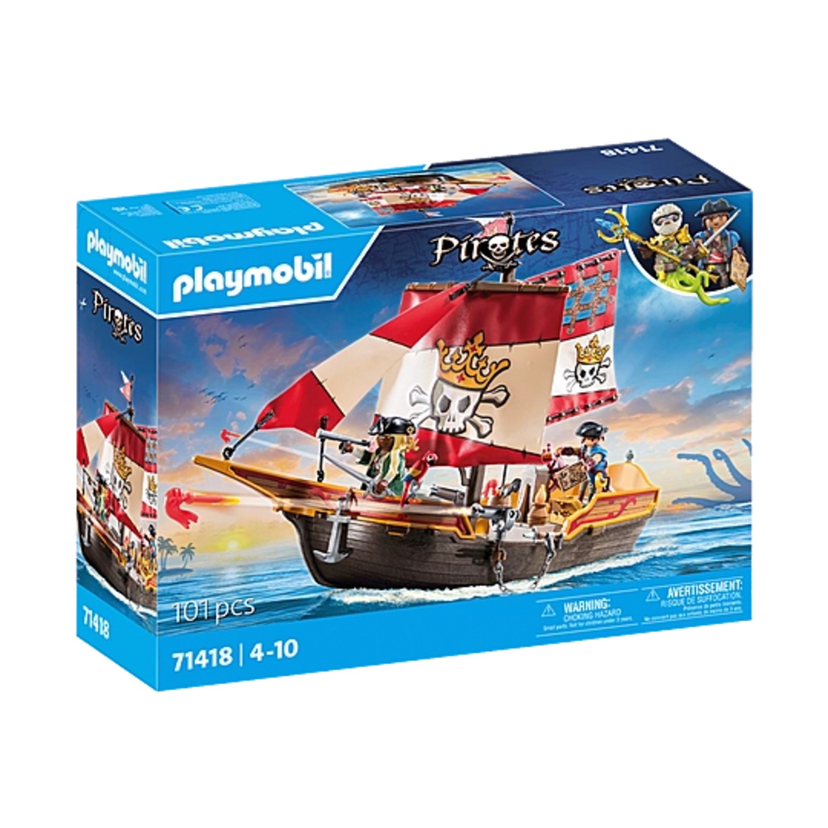 Playmobil Pirate Ship - Playmobil 71418