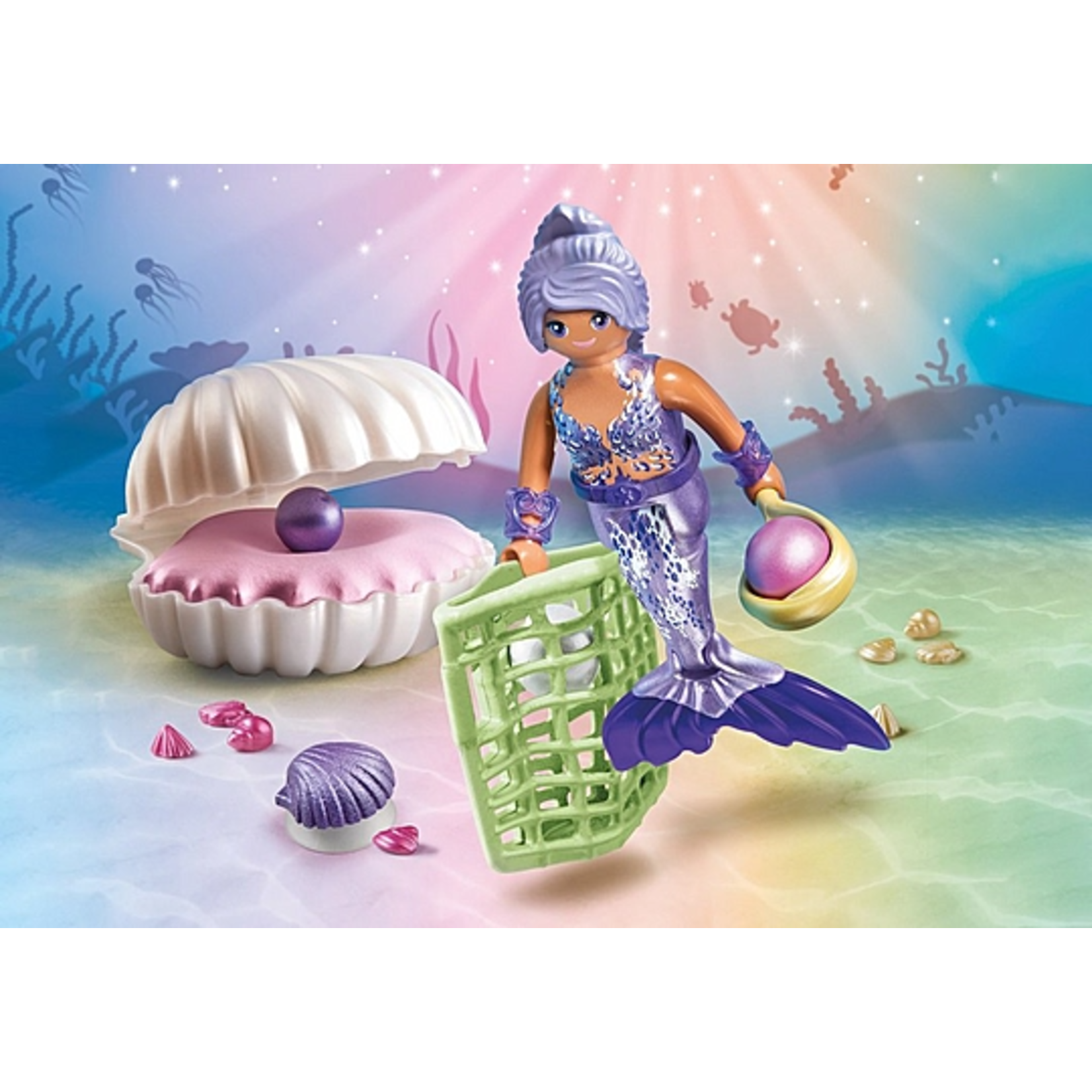 Playmobil Mermaid with Pearl Seashell - Playmobil 71502