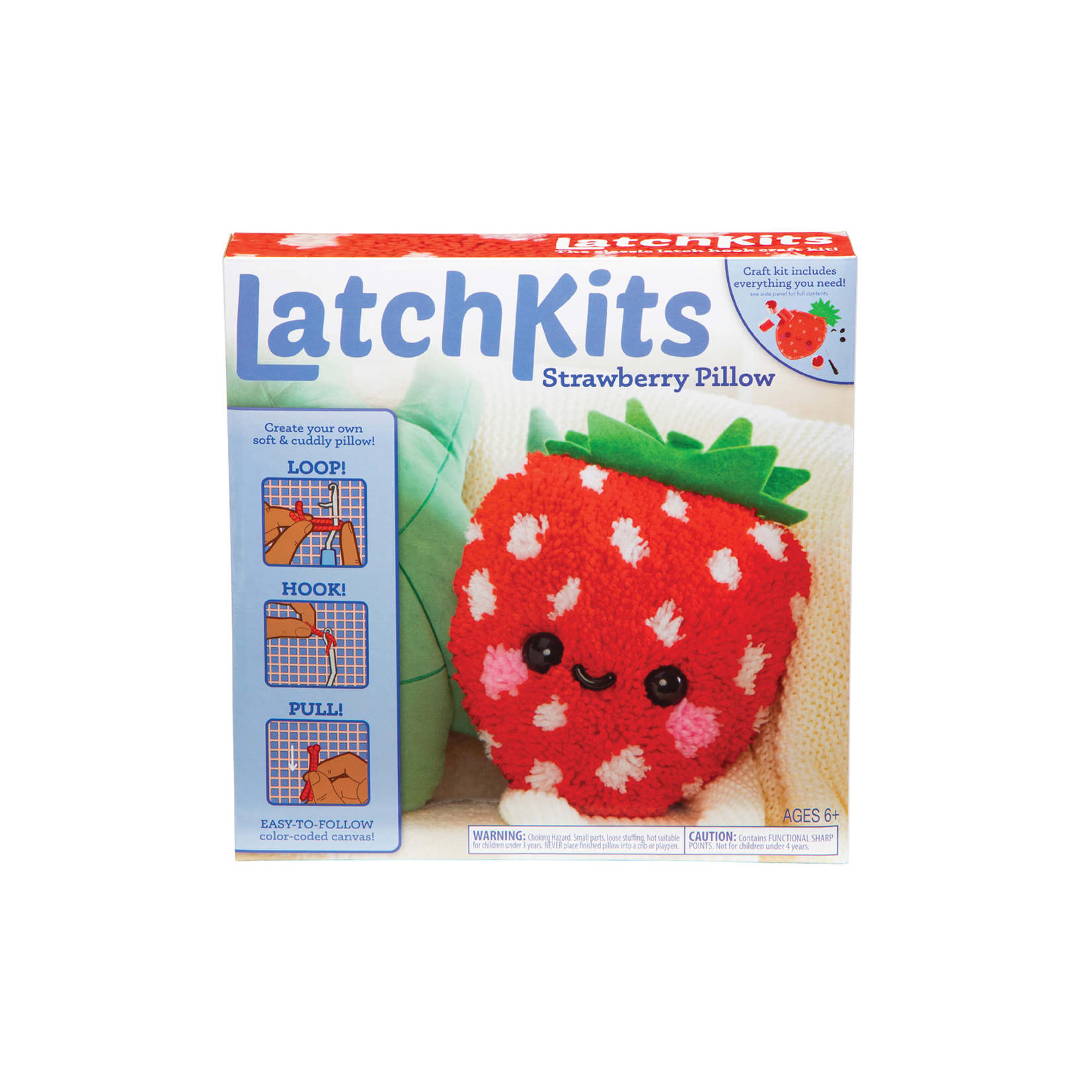 Playmonster Strawberry Pillow - Latch Kit