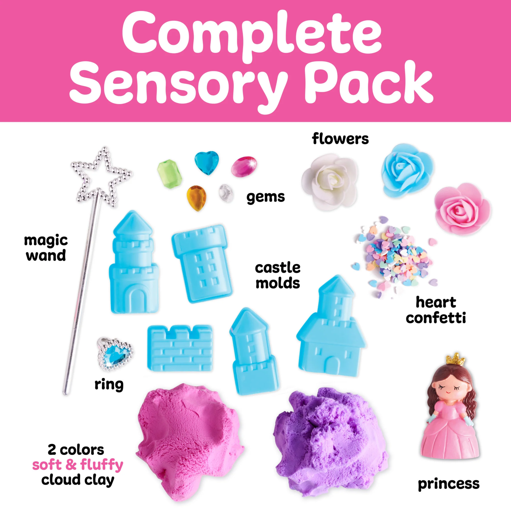 Creativity For Kids Sensory Pack Princess