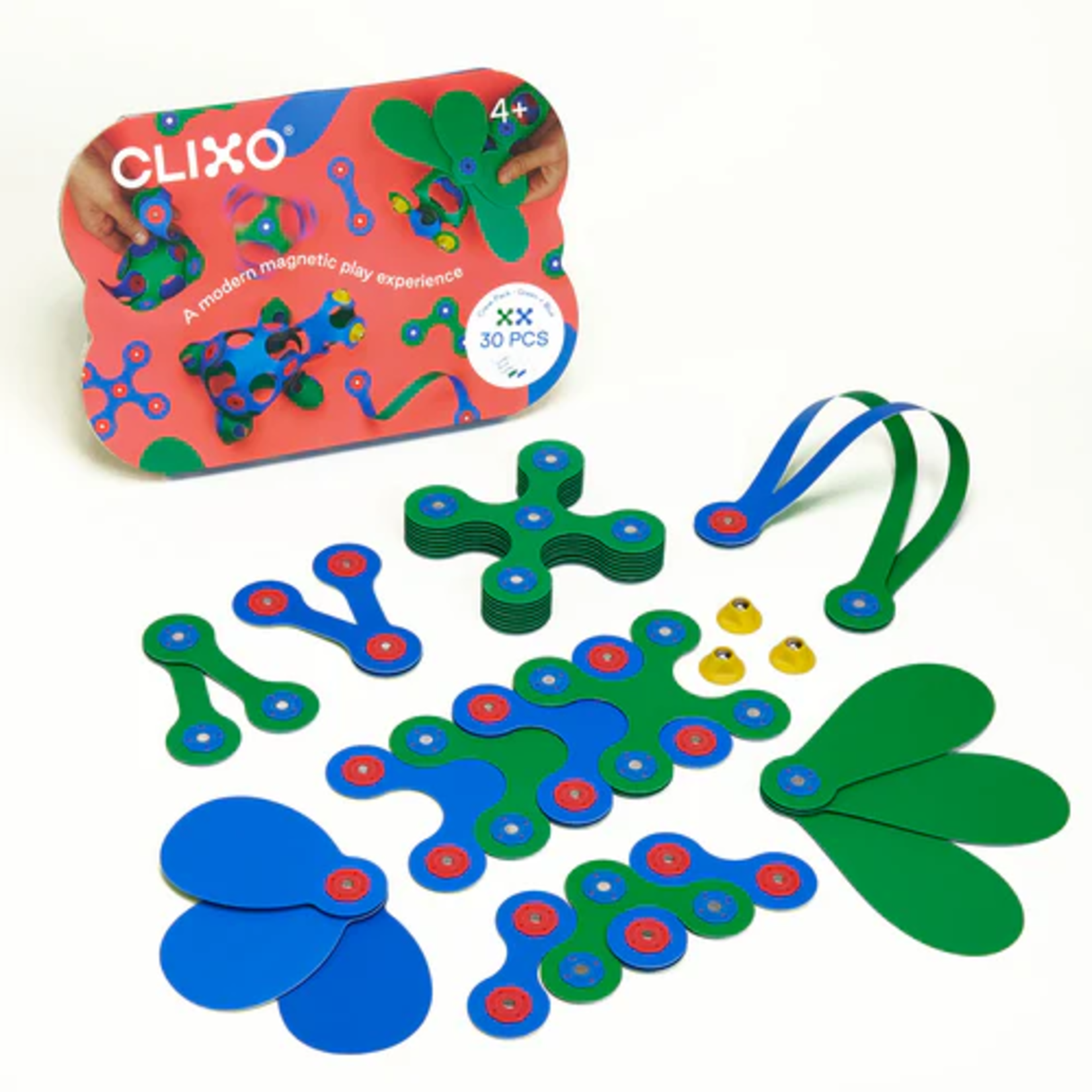 Clixo Clixo - 30 pc Blue/Green