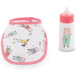 Corolle Bib and Magic Milk Bottle