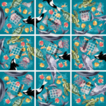 Fun Squared Games Squzzle - Ocean Life